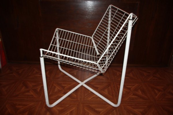 White Metal Jarpen Armchair attributed to Niels Gammelgaard from