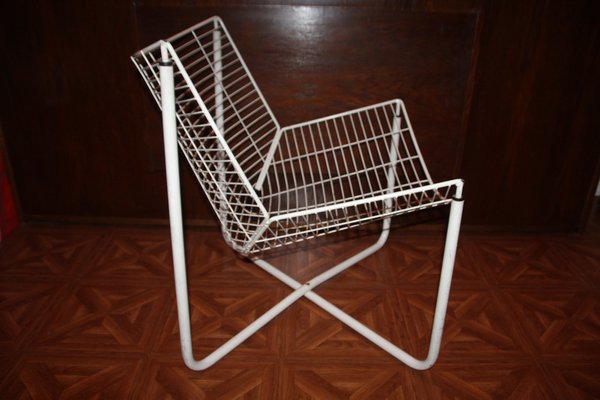 White Metal Jarpen Armchair attributed to Niels Gammelgaard from