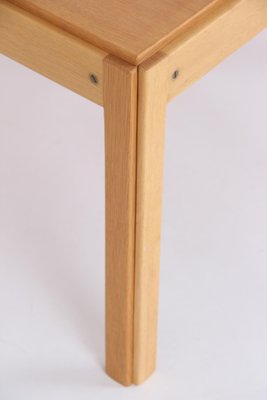 Model Plexus Coffee Table in Oak and Fabric by Illum Wikkelsøe for