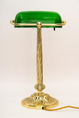 Adjustable Banker Table Lamp, 1920s for sale at Pamono