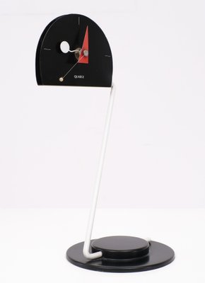 Table Clock by Nicolai Canetti for Artec, 1980s for sale at