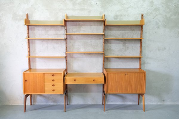 Modular wall sale unit with desk