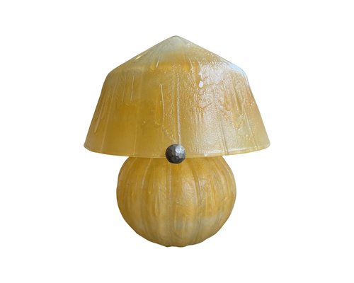 Art Deco Table Lamp by Jean Daum, Nancy, France, 1925 for sale at