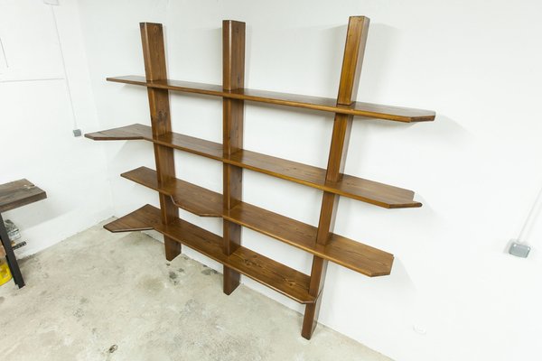 Vintage Wall Shelf in Fir, 1990s for sale at Pamono