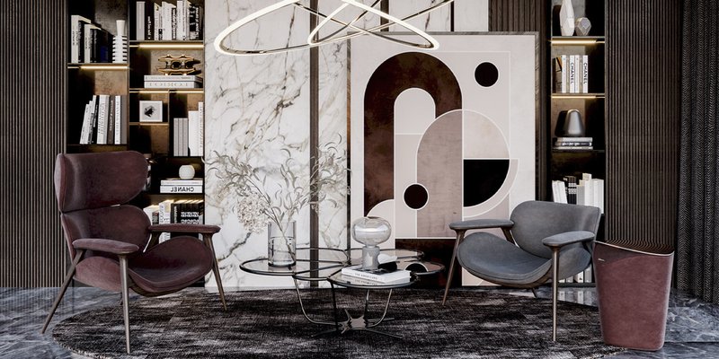 Khepri Tall Armchair from Alma de Luce for sale at Pamono