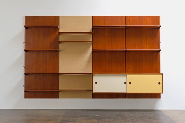 Teak wall units for cheap sale