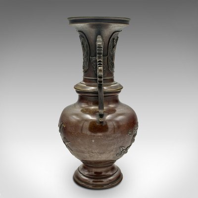 Japanese Bronze Vases, 1850s, Set of 2 for sale at Pamono