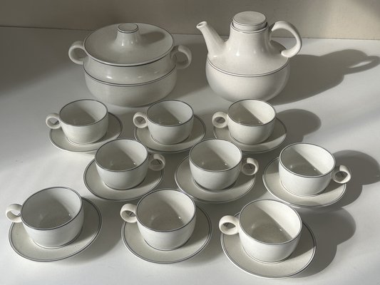 Scandinavian Coffee Service Set by Stig Lindberg for Gustavsberg