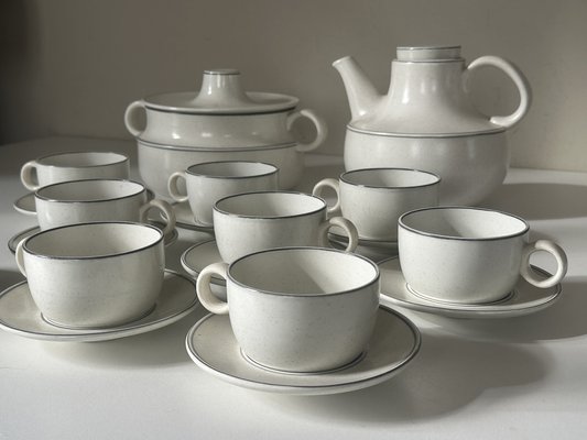 Scandinavian Coffee Service Set by Stig Lindberg for Gustavsberg