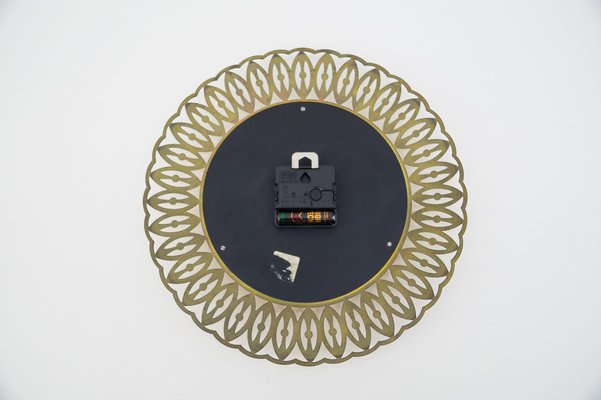Mid-Century Modern German Wall Clock by Meister Anker, 1950s for