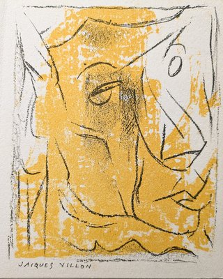 Jacques Villon, 1954, Original Lithograph on Vellum Paper for sale