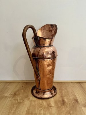 Large Victorian Copper Jug, 1850s for sale at Pamono