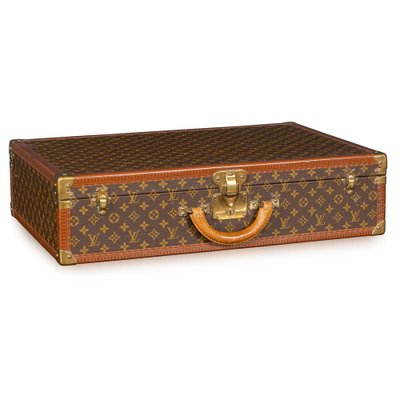 1950s Vintage Louis Vuitton Alzer Hard Leather Case