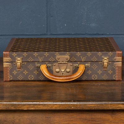 Monogram Trunk from Louis Vuitton, 1940s for sale at Pamono