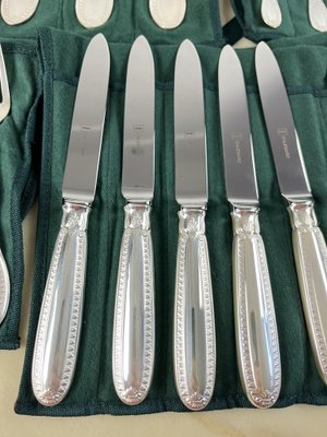 Set 4 Poggiaposate In Argento Stile Vittoriano - Per Coltelli, Forchette E Cucchiai, 9 Cm - Foto 6