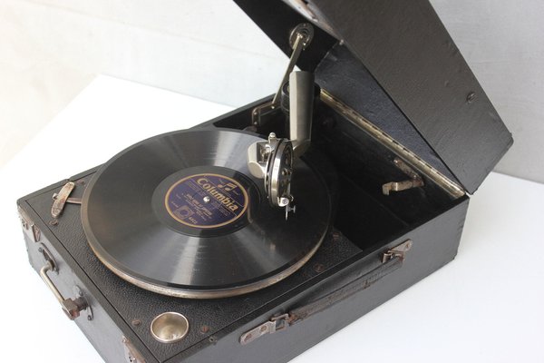 Viva Tonal Collectible Record Player from Columbia, 1930s