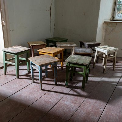Old school stool sale