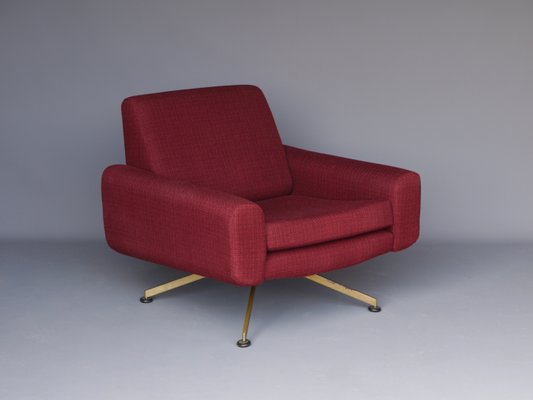 Maroon store arm chair