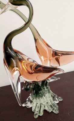 Murano Glass Bird Archimede Seguso ムラーノ Murano Glass Bird Sculpture by Archimede Seguso, 1950s for