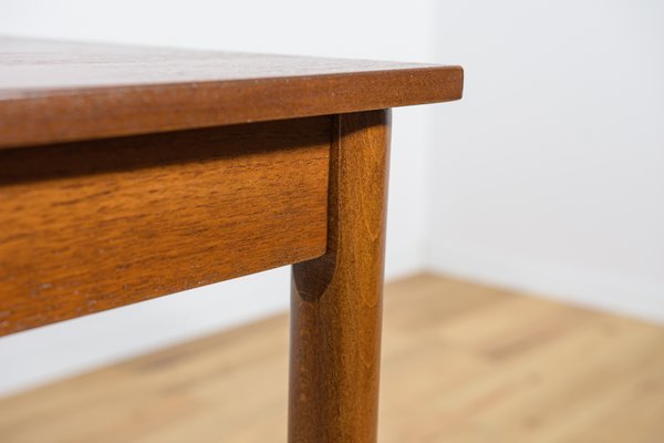 Small Mid-Century Danish Teak Desk, 1960s for sale at Pamono