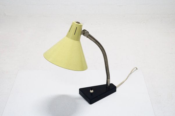 Mid-Century Metal Lamp by Busquet for Hala Zeist, 1950s for sale at Pamono