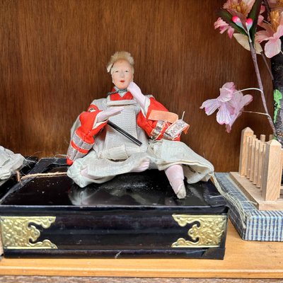 Meiji Era Traditional Hina Matsuri Doll Set, Japan, 1890s for sale
