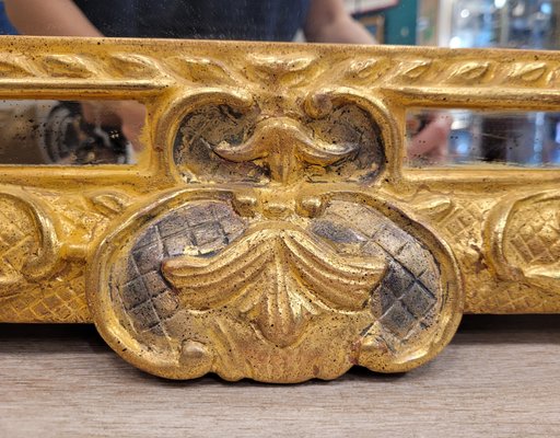 Louis XIV Mirror in Carved Gilt Wood, France for sale at Pamono