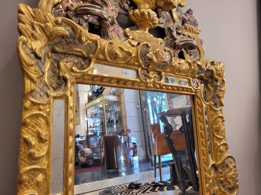 Sold at Auction: FRENCH LOUIS PHILIPPE PERIOD GILTWOOD WALL MIRROR