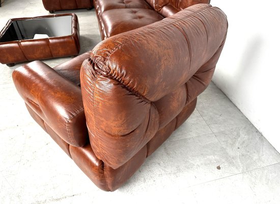 Used italian leather sales sofa for sale
