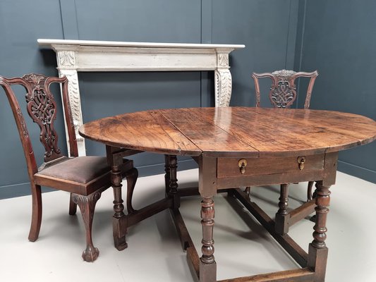 フランス アンティーク Oval Oak Table Oval Oak Dining Table - Ski Country Antiques & Home