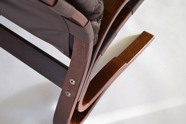 High-Back Kengu Armchair by Elsa Nordahl Solheim for Rybo Rykken