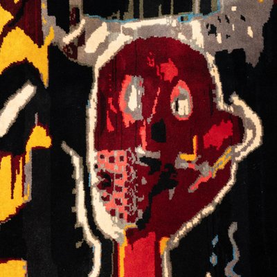 Tapestry attributed to Jean Michel Basquiat for sale at Pamono