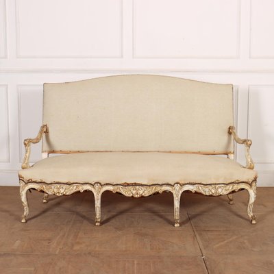 French Canape Sofa, 1890s for sale at Pamono