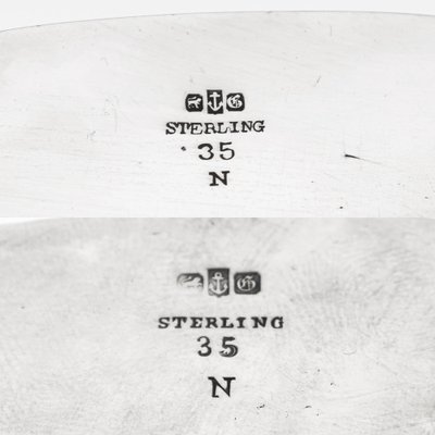 Gorham Silver Marks 19th Century American Silver Hip Flask From