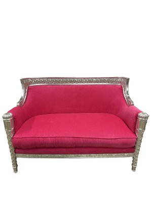 Hot pink couch for sale deals