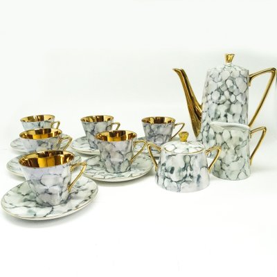 SERVICE DE TABLE PORCELAINE DE SAINT AMAND 75 PIECES