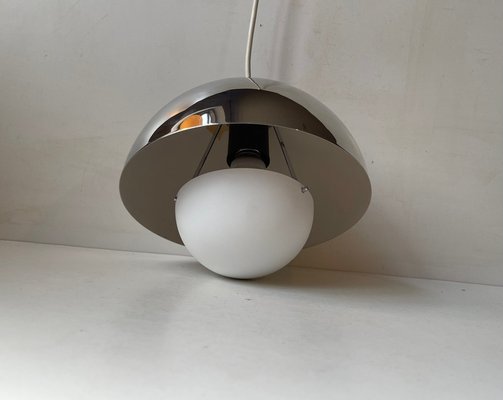 Vintage Verner Panton Flowerpot Ceiling Lamp in Mirror Chrom Vintage Verner Panton Flowerpot Ceiling Lamp in Mirror Chrom