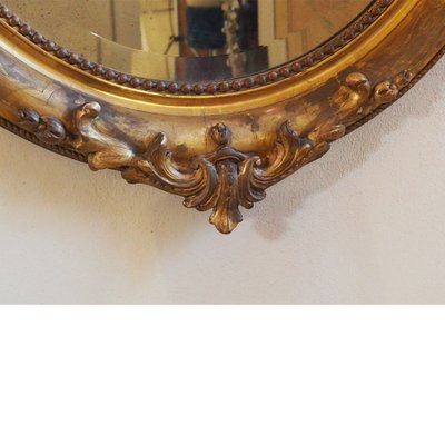 Specchiera con Cornice Ovale Epoca '800 ~ Arte Vintage Shop