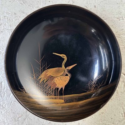 Meiji Era Urushi Maki-E Owan Bowls, 1890s, Set of 5 for sale at Pamono