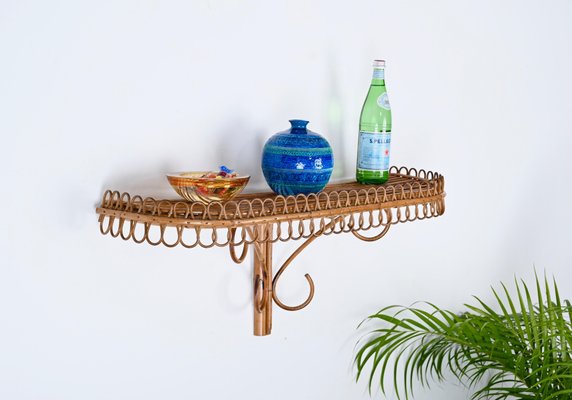 Wicker 2024 wall shelf