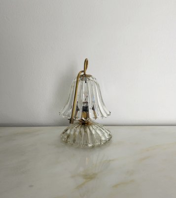 Neoclassical Cut Crystal & Brass Table Lamps, Italy, 1950s, Set of 2 for  sale at Pamono