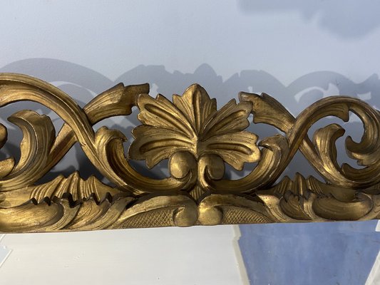 19th Century Louis Philippe Gilt Mirror With Crown