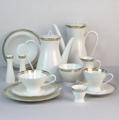 Kaffeeservice aus Porzellan von Rosenthal, 1950er, 43er Set bei Pamono kaufen