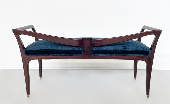 Mid-Century Modern Bench attributed to Emilio Lancia, Italy, 1930s