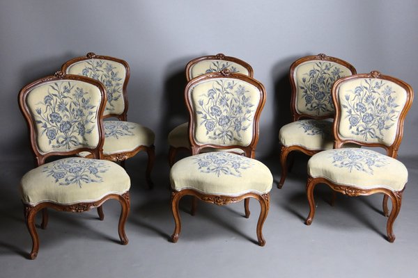 French Louis XV Living Room Set, Set of 3 for sale at Pamono
