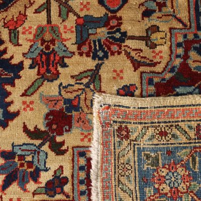 Heriz Rug in Cotton and Wool, 1940s-1950s for sale at Pamono