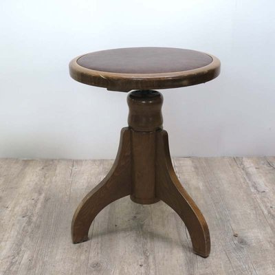 Antique Art Nouveau Swivel Piano Stool For Sale At Pamono