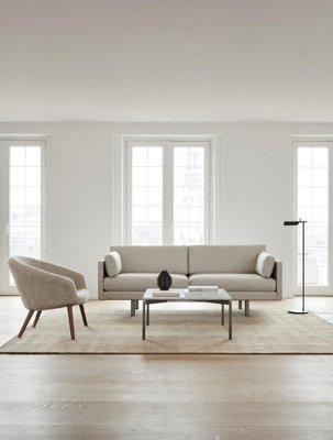Desert Sand Earth Bambus Teppich von Massimo Copenhagen bei Pamono kaufen