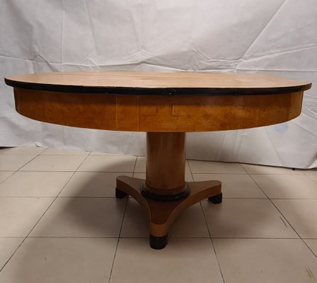 Biedermeir Extendable Round Table for sale at Pamono