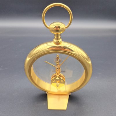 Mid-Century Skeleton Table Clock from Jaeger-Lecoultre, 1970s